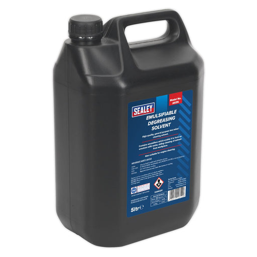 DEGREASING SOLVENT EMULSIFIABLE 5L Sealey  - Dynamic Drive