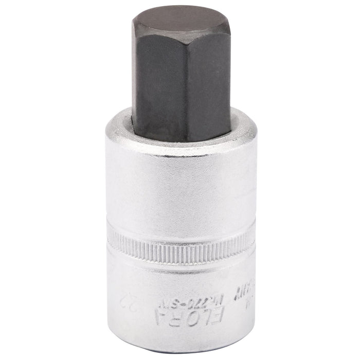 Draper Elora Hexagon Screwdriver Socket, 3/4" Sq. Dr., 22mm 15555