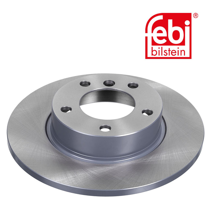 Genuine FEBI Front Brake Discs & Pads Set Solid for BMW 3 Series