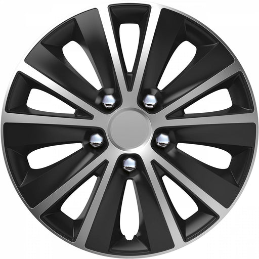 4 x Wheel Trims Hub Caps 15" Covers fits Focus Mondeo Fiesta Figo C-Max UKB4C  - Dynamic Drive