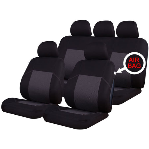 UKB4C Classic Full Set Front & Rear Car Seat Covers for Mitsubishi L200 Pickup UKB4C  - Dynamic Drive