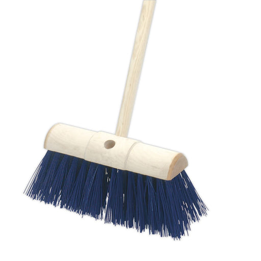 Sealey Yard Broom 13"(325mm) Stiff/Hard Bristle BM13H Sealey  - Dynamic Drive