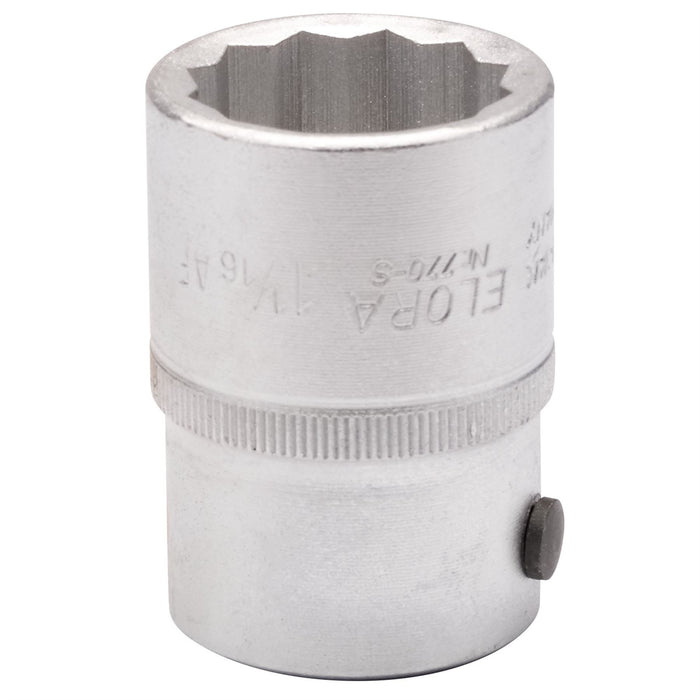 Draper Elora Bi-Hexagon Socket, 1.1/16" 3/4" Sq. Dr. 00484