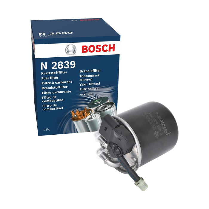 Bosch Car Fuel Filter N2839 fits Mercedes-Benz C C220 BlueTec - 2.2 - 13-18 F026