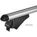 Locking Aluminium Flush Solid Roof Rail Bars fits CITROEN C4 Aircross 12> Menabo  - Dynamic Drive