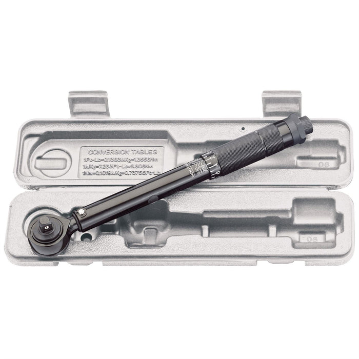 Draper Ratchet Torque Wrench, 3/8" Sq. Dr., 10 - 80Nm 64534 Draper  - Dynamic Drive