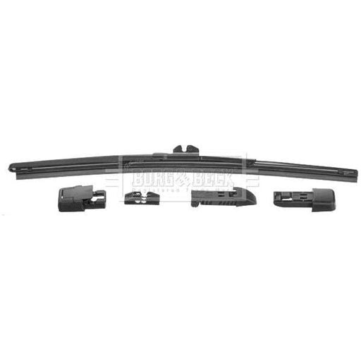 Genuine Borg & Beck Wiper Blade Rear Flat fits Rear Flat Wiper Blade 12 BW12RF Borg & Beck  - Dynamic Drive