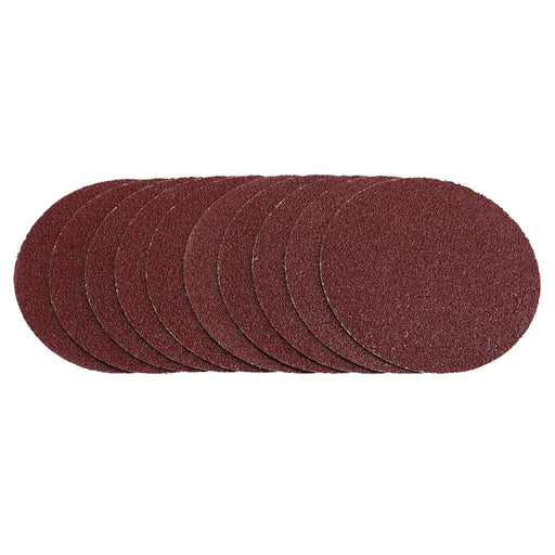 Draper Sanding Discs, 125mm, Hook & Loop, 40G (Pack of 10) 02693 Draper  - Dynamic Drive