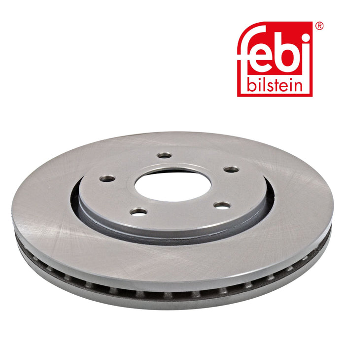 Genuine FEBI Front Brake Discs & Pads Set Vented for Dodge Journey