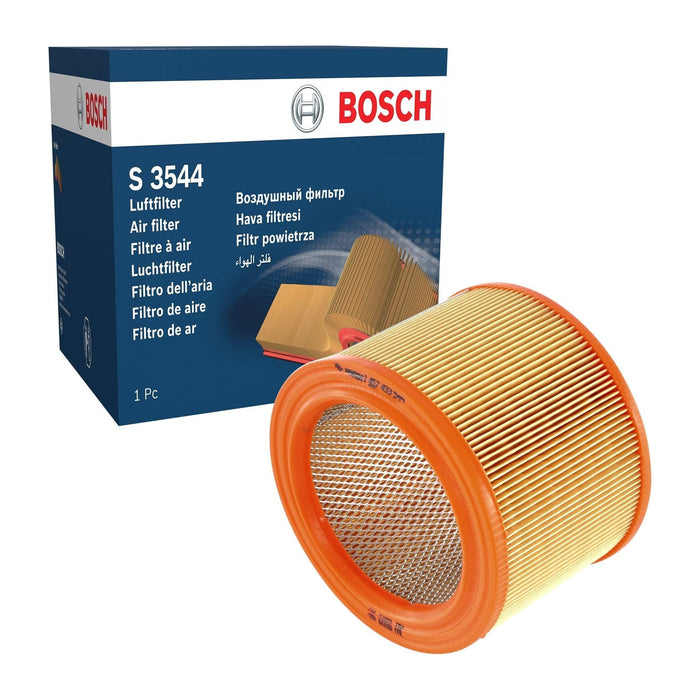 Genuine Bosch Car Air Filter S3544 fits Citroen Berlingo - 1.9 - 98-08 145743354