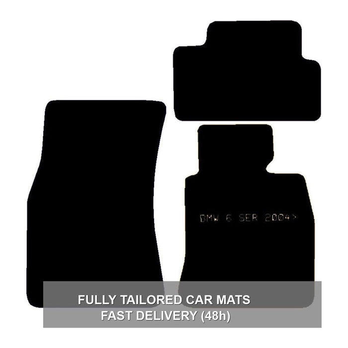 Fully Tailored Carpet Car Mats for 6 Series (E63) 04-12 Coupe Set of 4 UKB4C  - Dynamic Drive