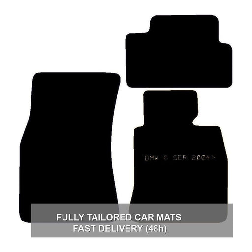 Fully Tailored Carpet Car Mats for BMW 6 Series (E63) 04-12 Coupe Set of 4 UKB4C  - Dynamic Drive