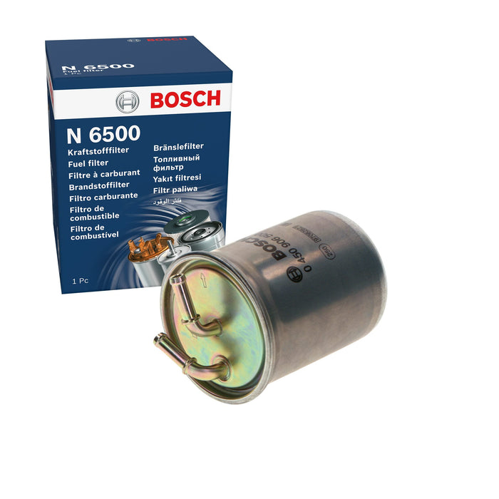 Genuine Bosch Car Fuel Filter N6500 fits Audi A1 TDi - 1.6 - 10-15 0450906500