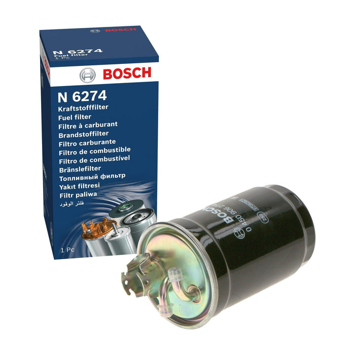 Genuine Bosch Car Fuel Filter N6274 fits VW Caddy Pick-Up - 1.9 - 96-00 04509062