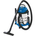 Draper Wet and Dry Vacuum Cleaner with Stainless Steel Tank, 20L, 1250W 20515 Draper  - Dynamic Drive