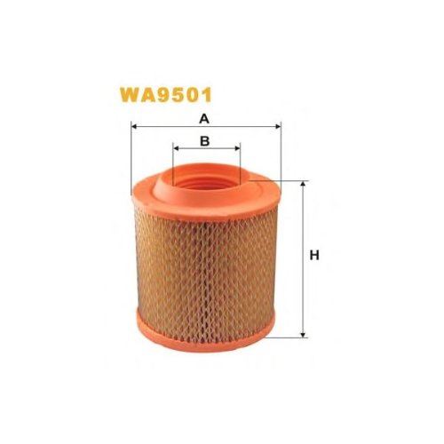 Genuine WIX Air Filter Round fits Chrysler Neon - 2.0 - 99-05 WA9501 Wix Filters  - Dynamic Drive