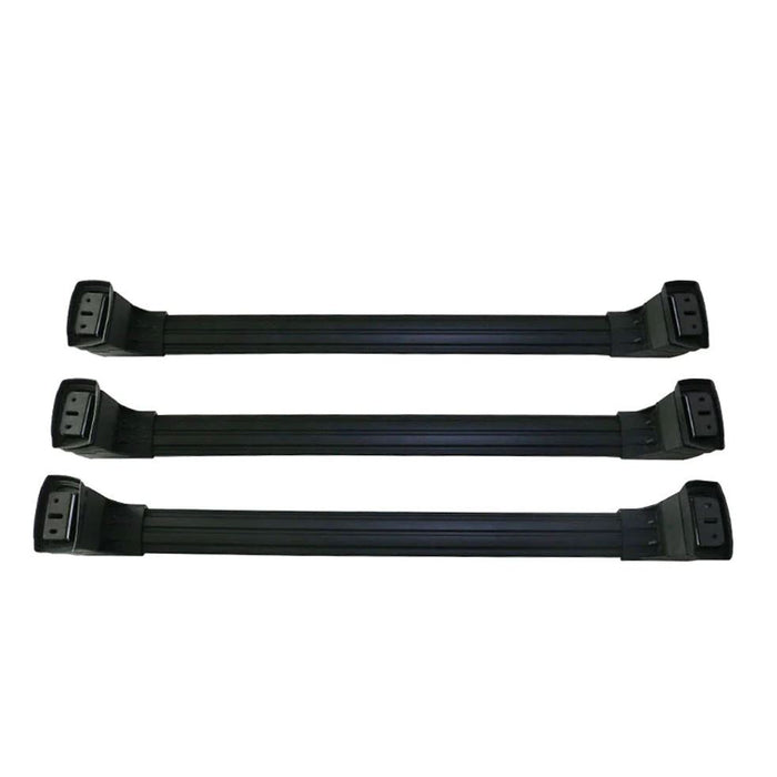 Aluminium Roof Bars Rack Black fits Ford Tourneo Custom 2013- V362