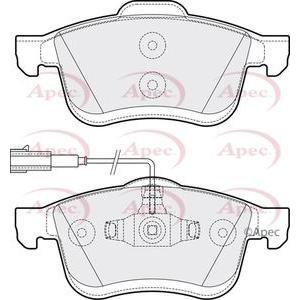 Apec Brake Pads Front Fits Fiat Opel Vauxhall