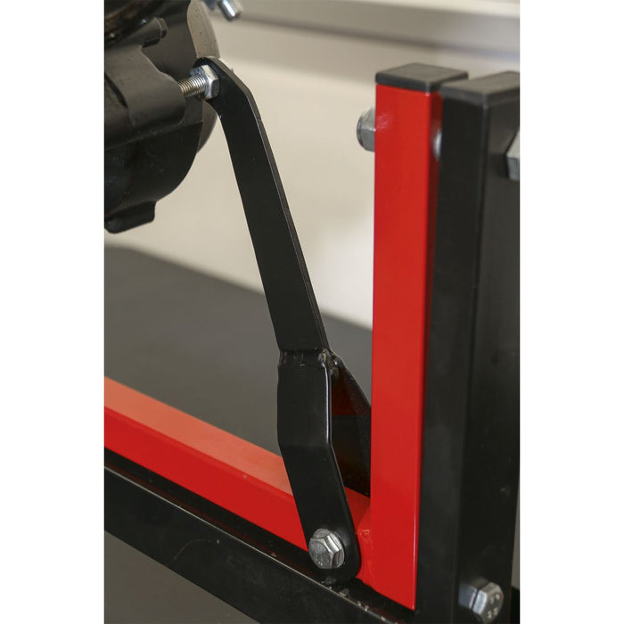 Motorcycle Engine Stand - Single/Twin Cylinder Sealey  - Dynamic Drive