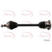 APEC Driveshaft ADS1167L fits Audi Skoda VW Octavia Golf Octavia Bora Toledo Leo Apec  - Dynamic Drive