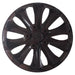 4 x Back & Red Alloy Look Wheel Trims Hub Caps 14" fits Polo Golf Fox Lupo UKB4C  - Dynamic Drive