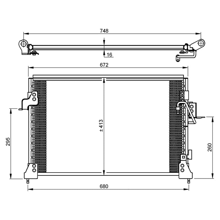 NRF Condenser 35754