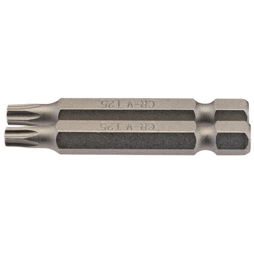 Draper TX-STAR Insert Bit, 1/4" Hex, 50mm Long, T25 (Pack of 2) Draper  - Dynamic Drive