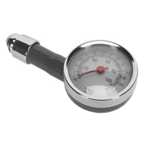 Sealey Dial Type Pressure Gauge 0-100psi TSTPG43 Sealey  - Dynamic Drive