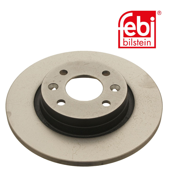 Genuine FEBI Front Brake Discs & Pads Set Solid for Dacia Logan Febi Bilstein  - Dynamic Drive