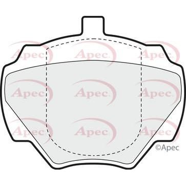 Apec Brake Pads Rear Fits Land Rover Defender Range