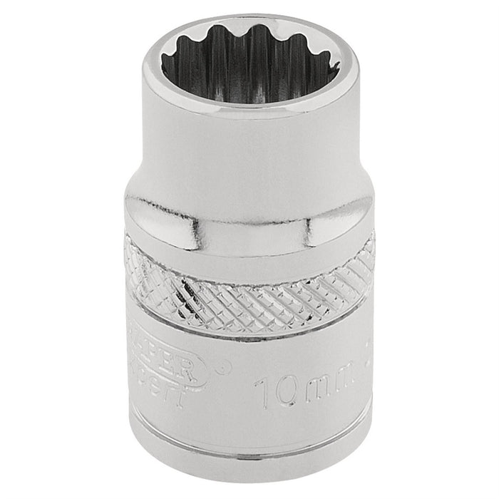 Draper HI-TORQ 12 Point Socket, 3/8" Sq. Dr., 10mm 32770 Draper  - Dynamic Drive