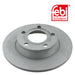 Genuine FEBI Rear Brake Discs & Pads Set Solid for Audi A6 Febi Bilstein  - Dynamic Drive