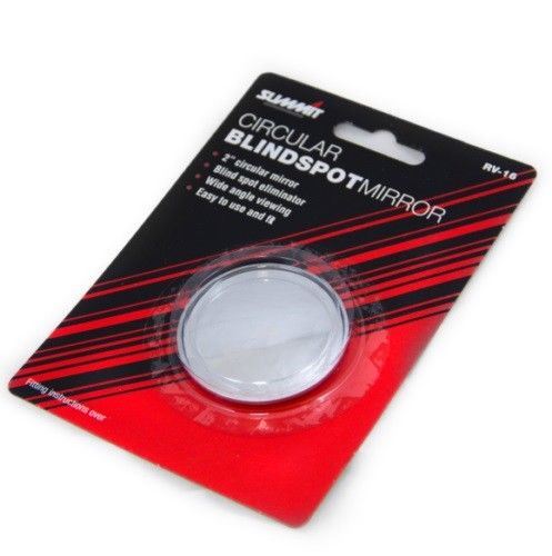 1x Blind Spot Mirror Round Adhesive 2" Inch Easy Fit Wide View Angle Car Van UKB4C  - Dynamic Drive