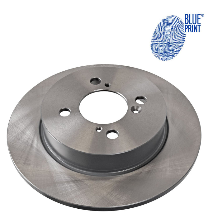 Pair of Blue Print Rear Solid Brake Discs for Suzuki Swift  55611-68L00