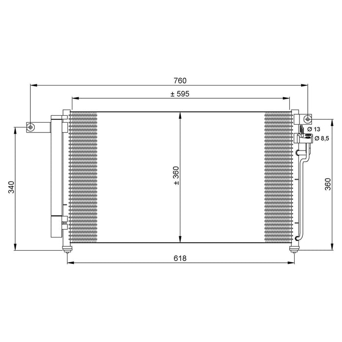 NRF Condenser 35851