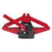 Sealey 700kg Hydraulic Scissor Jack in Case Emergency Car Lift Wind Up Garage Sealey  - Dynamic Drive