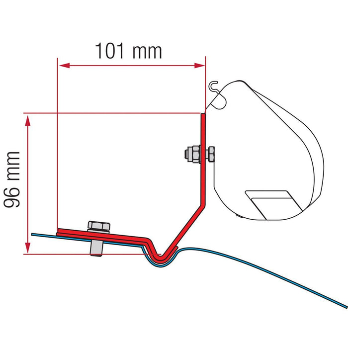 Fiamma Kit for VW Caddy Maxi: Upgrade Your Van's Awning System