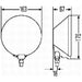 Hella Halogen-Front Fog Light Comet 500 12V 1N4 005 750-641 Hella  - Dynamic Drive