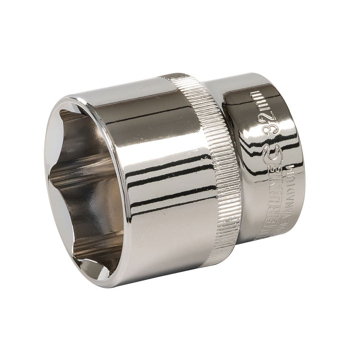 Silverline Socket 1/2" Drive 6pt Metric 32mm Silverline  - Dynamic Drive