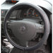 Black Steering Wheel Cover Soft Grip Leather Look for Vectra All Models UKB4C  - Dynamic Drive