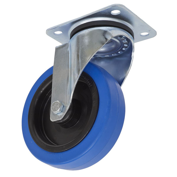 Sealey Castor Wheel Swivel Plate125mm SCW3125SP