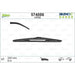 Valeo Rear Single Wiper Blades 574086 Part fits Peugeot 4008 Suzuki Swift Nissan Leaf Valeo  - Dynamic Drive