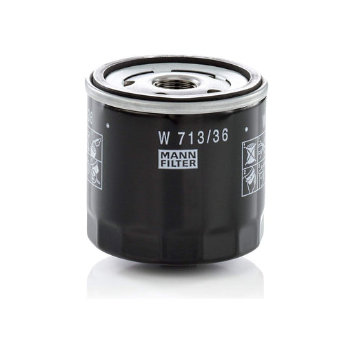 Genuine Mann Oil Filter for Ford Ranger W713/36 Mann & Hummel  - Dynamic Drive