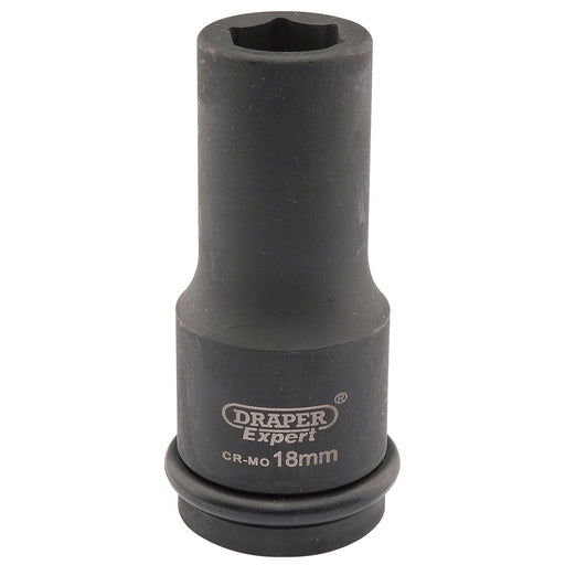 Draper Expert HI-TORQ 6 Point Deep Impact Socket, 3/4" Sq. Dr., 18mm Draper  - Dynamic Drive