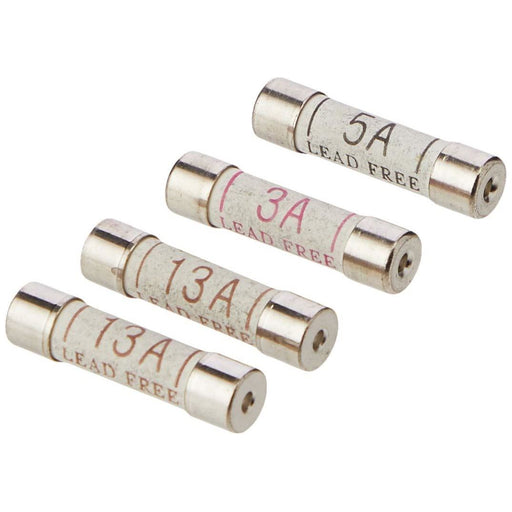 Wot-Nots Fuses - Household Mains - Assorted - Pack Of 4 Pearl Automotive  - Dynamic Drive