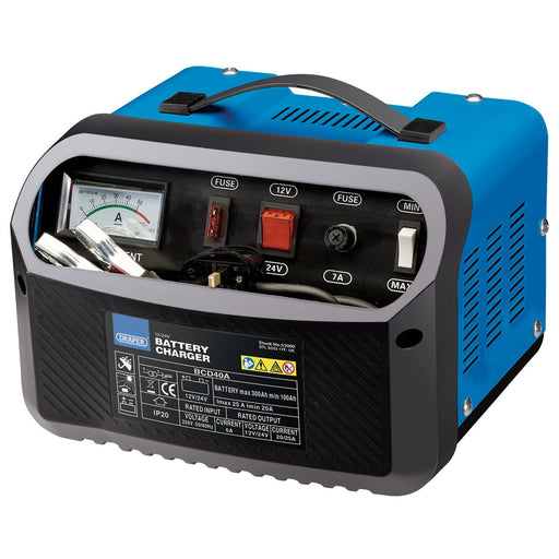 Draper 12/24V 20-25A Battery Charger 53000 Draper  - Dynamic Drive