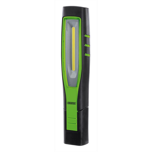 Draper COB/SMD LED Rechargeable Inspection Lamp, 7W, 700 Lumens, Green 11759 Draper  - Dynamic Drive