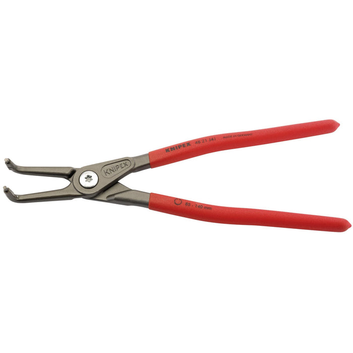 Draper Knipex 48 21 J41 90&deg; Internal Straight Tip Circlip Pliers, 85 - 140mm Draper  - Dynamic Drive