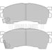 Genuine Borg & Beck Brake Pads fits Mazda Xedos323626 92 BBP1516 Borg & Beck  - Dynamic Drive