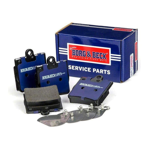 Genuine Borg & Beck Rear Brake Pads fits Mercedes C Class 1993 BBP1669 Borg & Beck  - Dynamic Drive